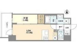 ズーノクルーズ江坂間取り図面