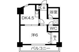 サウスフラット間取り図面