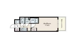 S-RESIDENCE上新庄ascent間取り図面