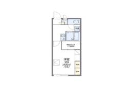 レオパレスビアンコ間取り図面