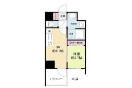 セレニテ新大阪グランデ　ミリュー間取り図面