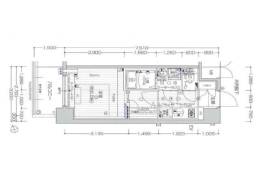 プロヴィスタ新大阪イーストゲート間取り図面