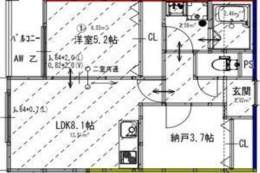 アート瑞光駅前間取り図面