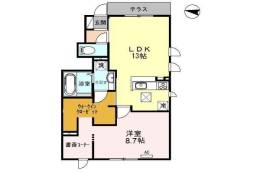 ハイツＫ間取り図面