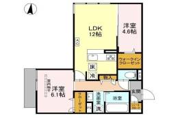 めぞん西田中間取り図面