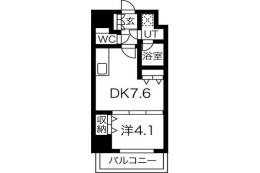 ONE ROOF FLAT TENJINBASHI間取り図面