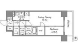 セレーノ南森町間取り図面