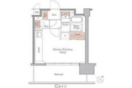 ジオエント梅田北リバーフロント間取り図面