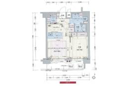 プレサンス梅田北デイズ間取り図面