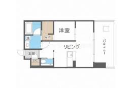 ベネチア天満橋間取り図面