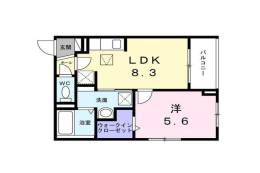 アンジュ　茨木間取り図面