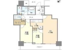ザ・セントラルマークタワー間取り図面