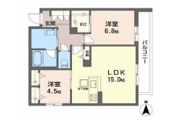 シャーメゾン ベル プレジール間取り図面