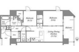 ソルティア東梅田間取り図面