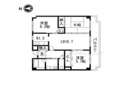 ボー・ドミール南茨木間取り図面