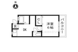 コーポ角野間取り図面