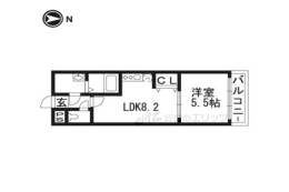 フジパレス茨木南間取り図面