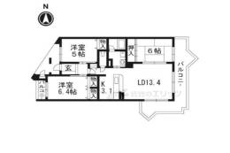 東奈良・リッツハウス間取り図面