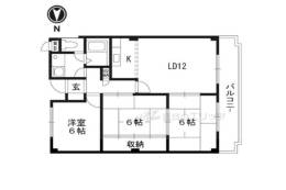 エスポワール茨木間取り図面