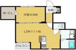 エルドール竹橋間取り図面