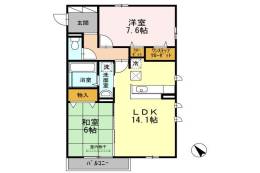 メゾンドォール・サライ間取り図面