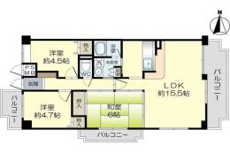 パークフォレスト千里間取り図面