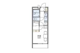 レオパレスあゆみ間取り図面