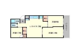 メゾン千里山間取り図面