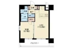 スプランディッド江坂駅前間取り図面
