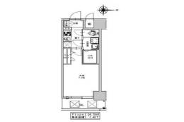 S-RESIDENCE江坂Alegria間取り図面