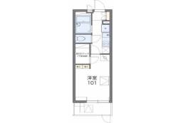 レオパレスグリチネ間取り図面