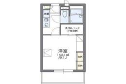 レオパレスリビエールブランシェ間取り図面