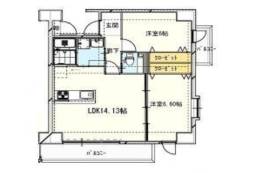 ルリーフ江坂間取り図面