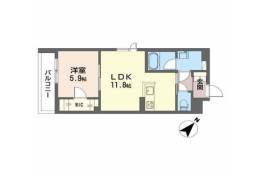 Ｌａ　ｍａｉｓｏｎ　ｍａｒｒｏｎ間取り図面