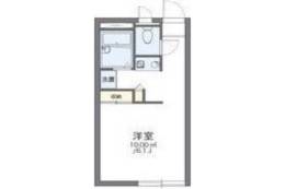 レオパレスヴィラコロンナ千里間取り図面