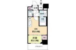 セレニテ江坂グランデ間取り図面