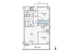 フェリシア江坂間取り図面