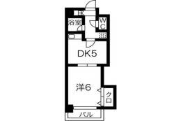 サウスフラット間取り図面