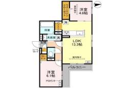 D-residence東五百住町間取り図面