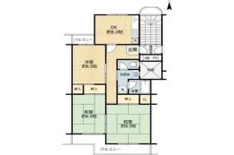 上穂積住宅1棟間取り図面