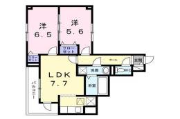 クローバー　ノワール間取り図面