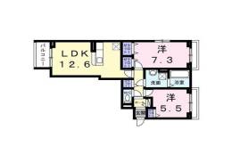 クローバー　フレア間取り図面