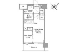 コンフォリア・リヴ淡路間取り図面
