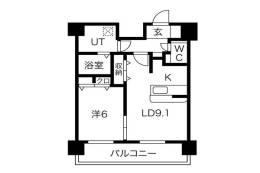 SWISS梅田東間取り図面