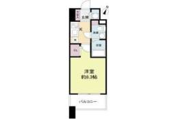 プラウドフラット新大阪間取り図面
