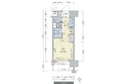 プレサンス天満橋アンジェ間取り図面