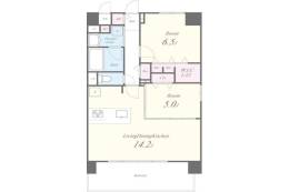グランヴィラッセ北梅田間取り図面