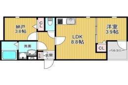 リオグランデ金田間取り図面