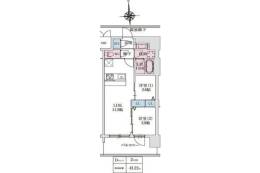 スプランディッド大阪EAST間取り図面