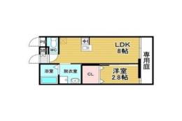 リアコート関大前Ⅱ間取り図面